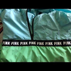 Pink wind breaker